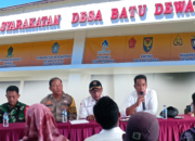 Pemdes Desa Batu Dewa Salurkan BLT dan Titik Nol Pembangunan Infrastruktur
