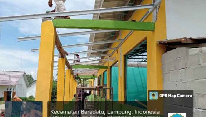 Program Revitalisasi di SMKN 1 Baradatu dalam Tahap Pengerjaan